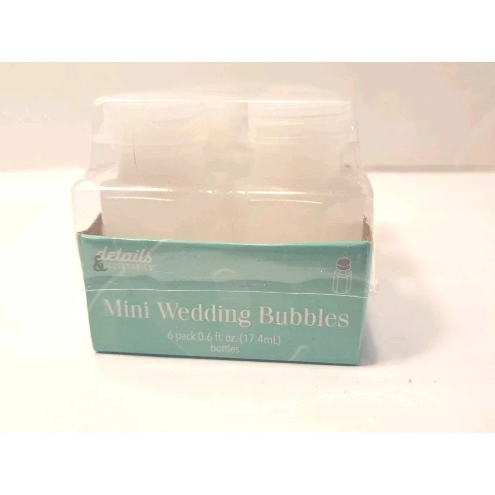 Lot of 15 (6 bottles ea) TRADITIONAL STYLE WEDDING BUBBLES 6oz Bridal Favors